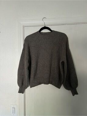 Forever 21 Olive Green Knit Sweater